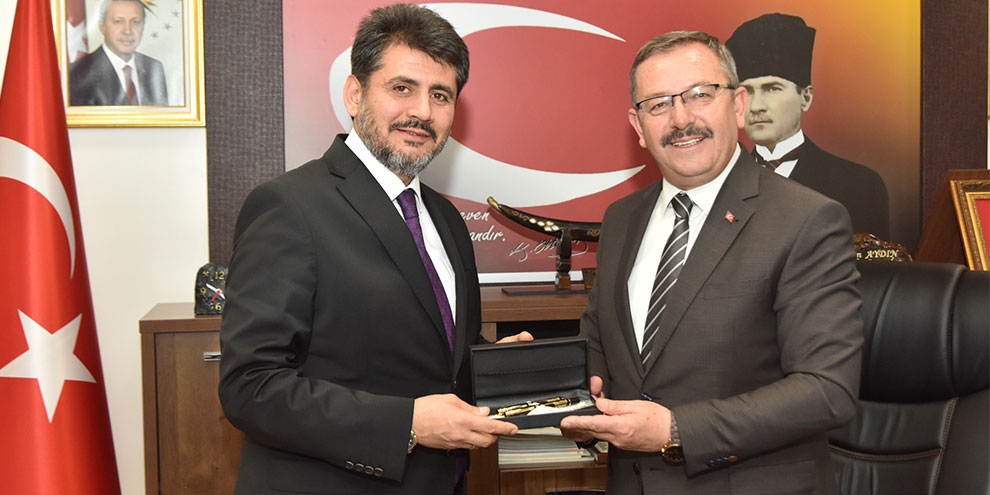 Debgici'den Başkan Aydın'a hayırlı olsun ziyareti