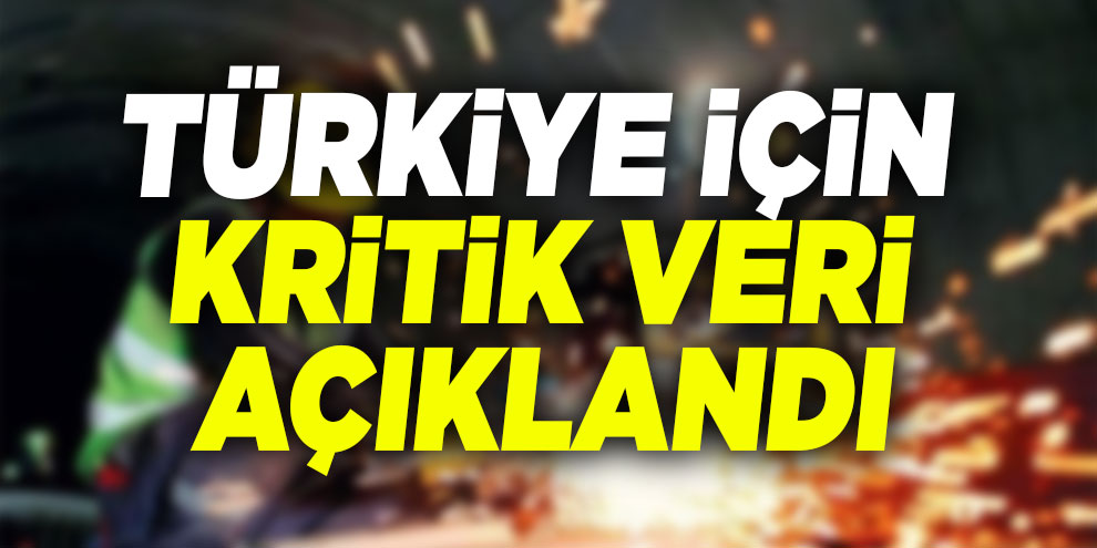 Sanayi üretimi verisi açıklandı