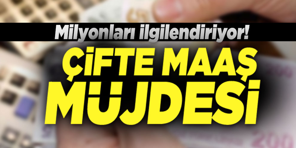Emekliye ikinci baharda çifte maaş