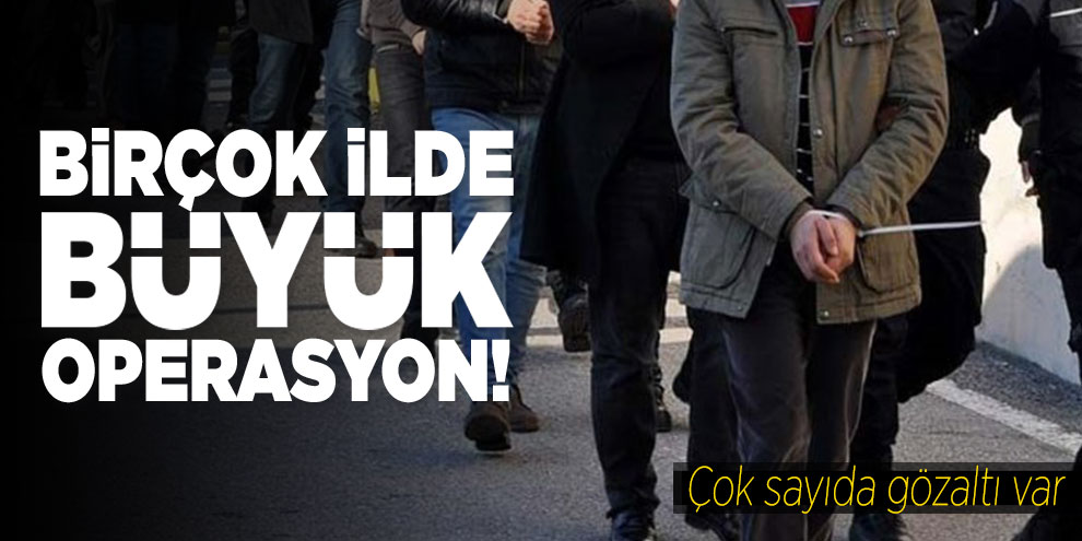 Adana merkezli FETÖ operasyonunda 21 kişi hakkında gözaltı kararı