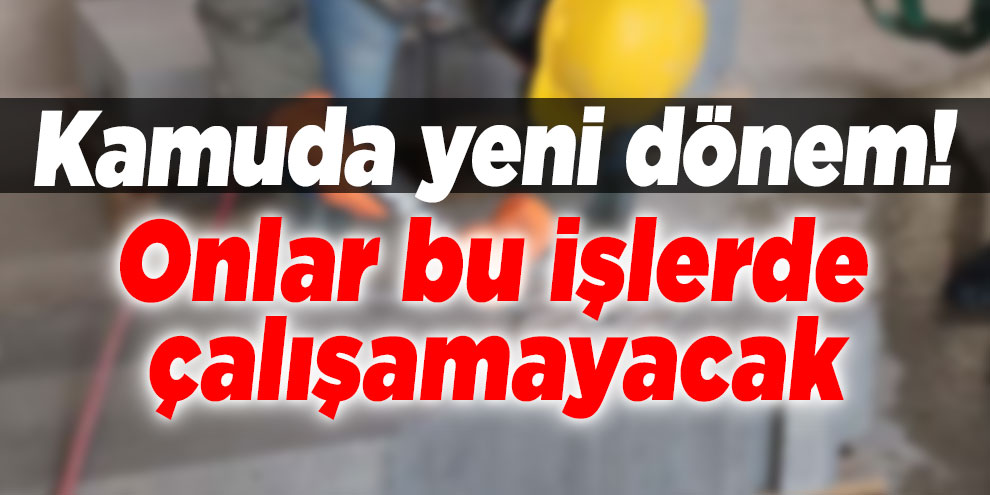 Kamunun hizmet alım ve yapım işlerinde belge şartı getirildi!