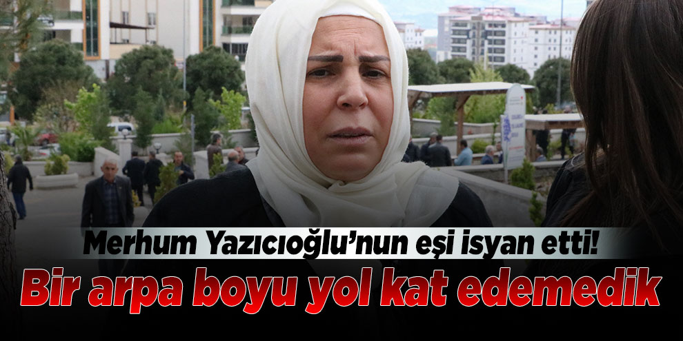 Yıllardır bir arpa boyu yol ilerleyemiyoruz!