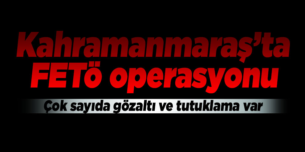 FETÖ operasyonunda 4 tutuklama