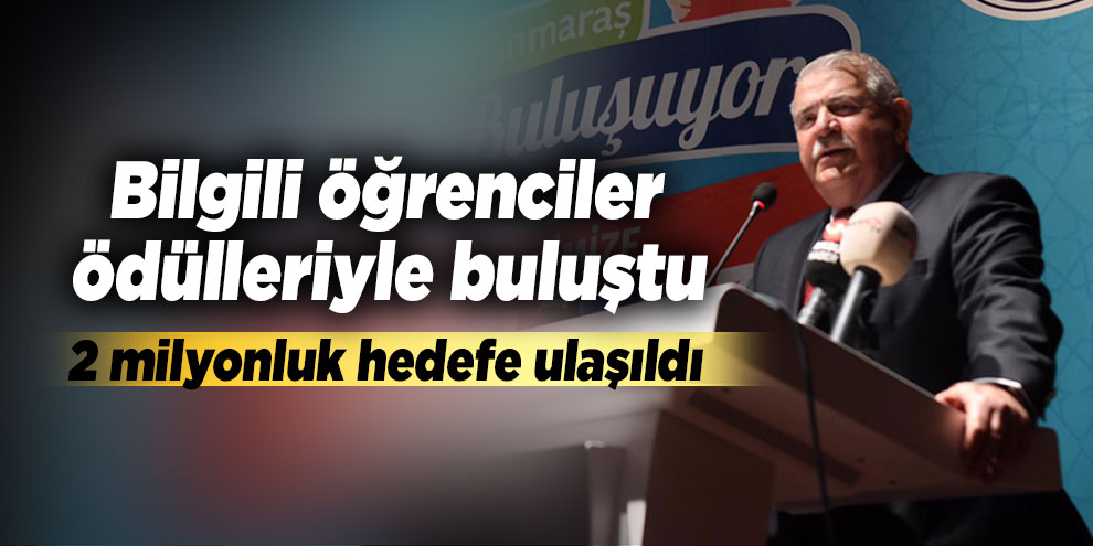 Bilgili öğrenciler ödülleriyle buluştu