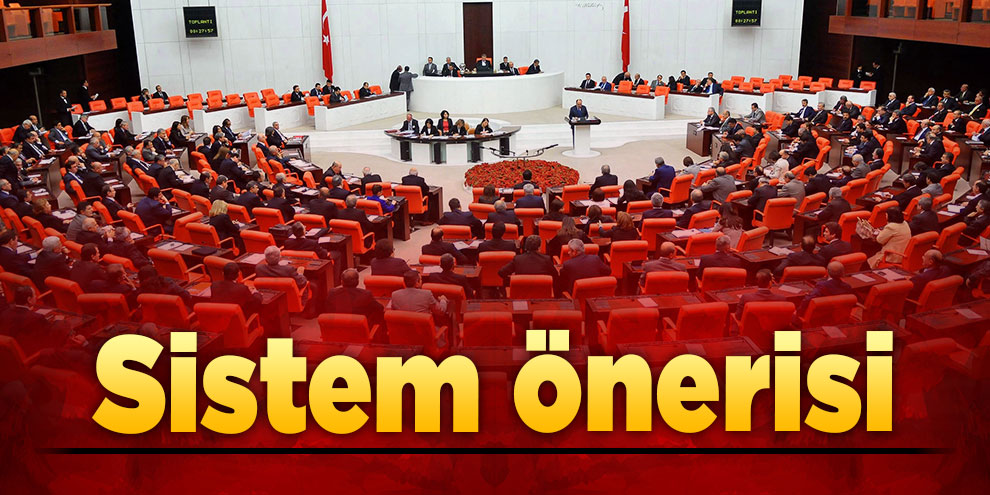 Diriliş Haber Gazetesi yazarı Ahmet Pamuk 'SİSTEM ÖNERİSİ'