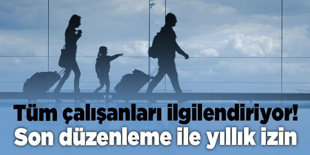 Senelik izninizi 10'a bölerek kullanabilirsiniz