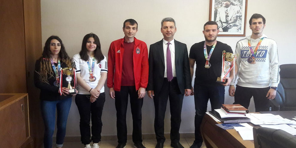 KSÜ Wushu Kungfu takımı 4 madalya ile döndü