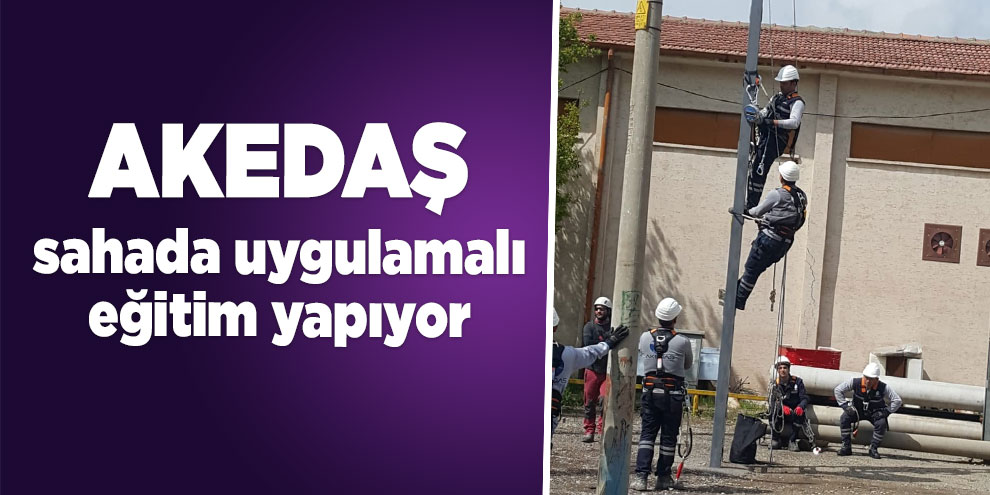 Yüksekte güvenli çalışma eğitimi