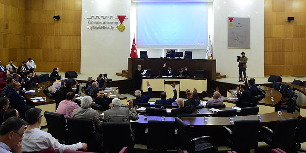 Dulkadiroğlu Belediyesi Mayıs ayı meclis toplantısı