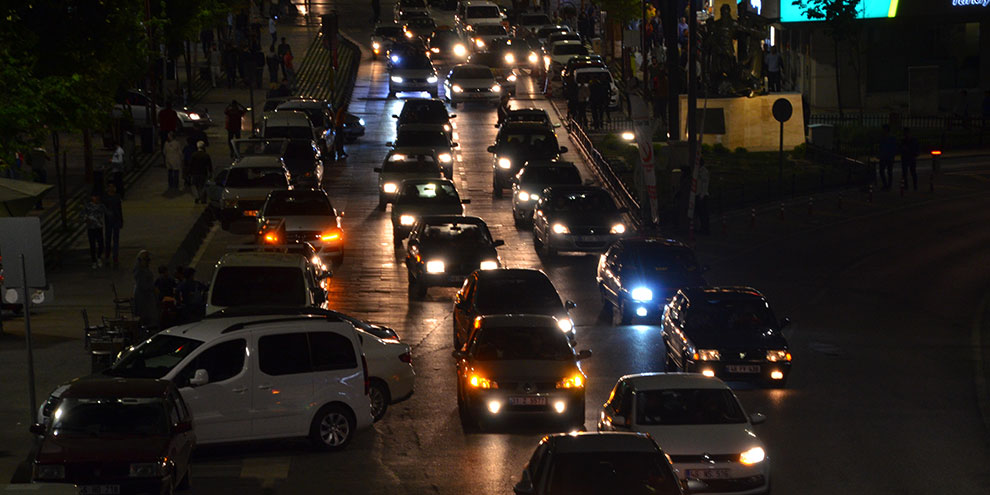 Kahramanmaraş'ta Galatasaraylı taraftarların galibiyet sevinci