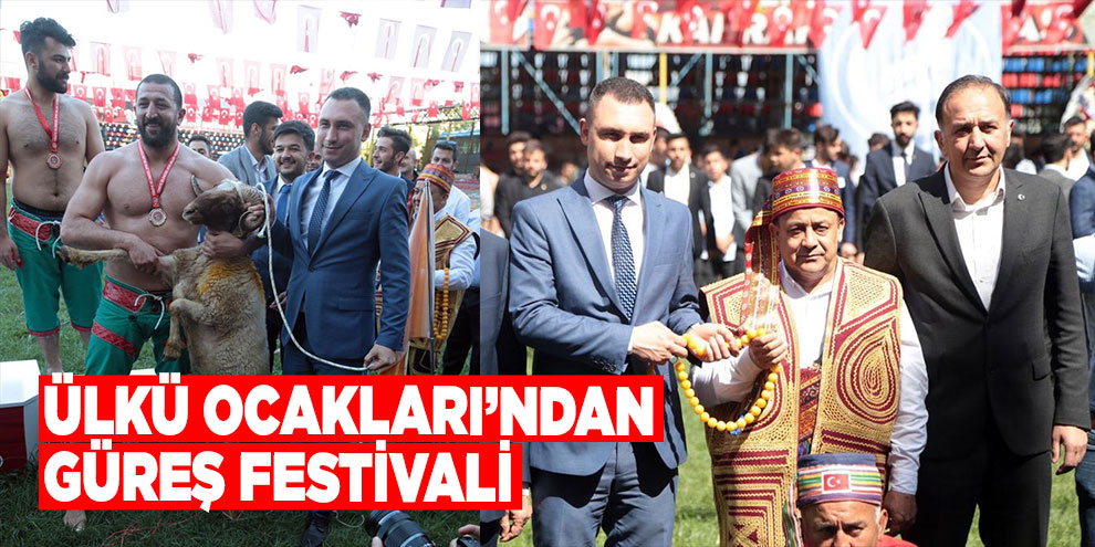 Kahramanmaraş Ülkü Ocakları’ndan Güreş Festivali ve Geleneksel Spor Gösterileri