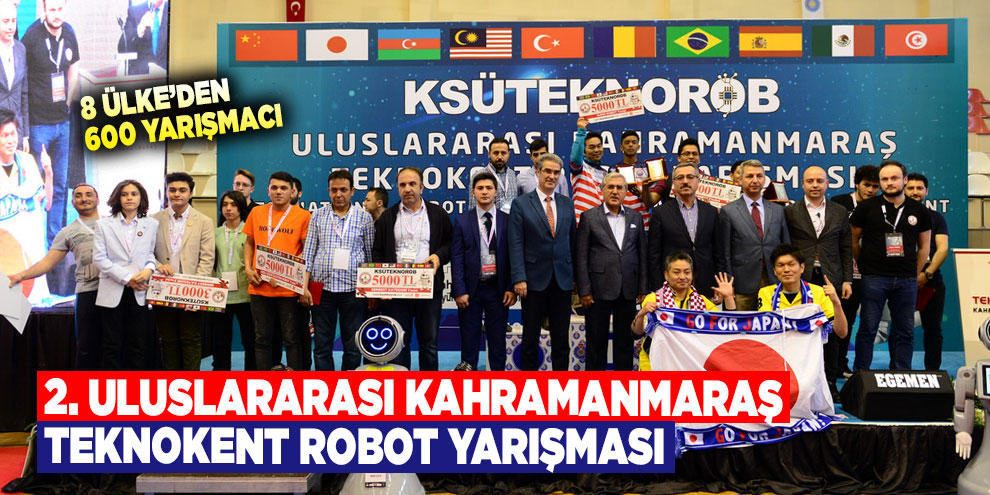 2. Uluslararası Kahramanmaraş Teknokent Robot Yarışması