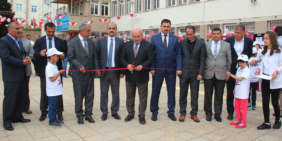 Görme engelli öğrencilerin TÜBİTAK sergisi