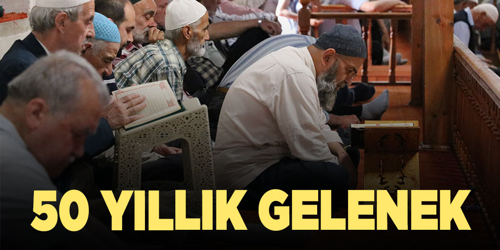 Kahramanmaraş’ta 550 yıllık mukabele geleneği
