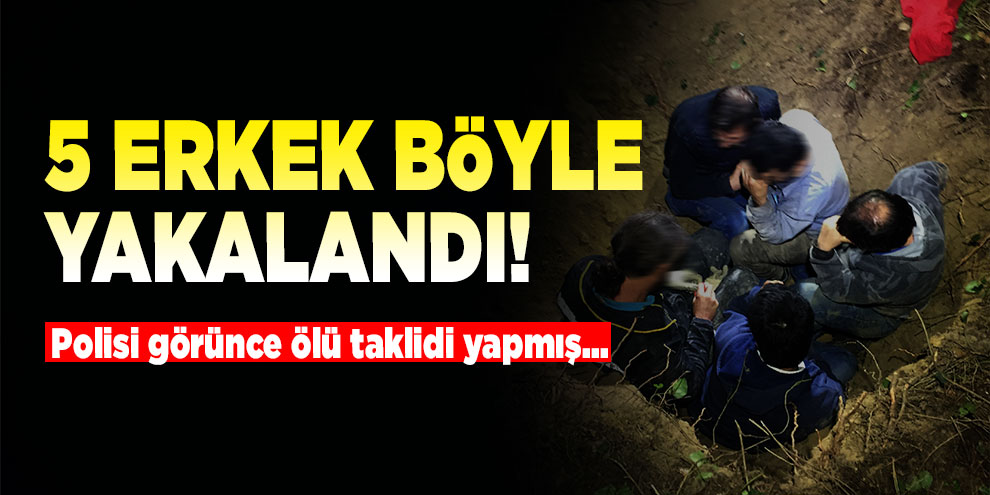 Ölü taklidi yapmadan önce kıraathanede plan yapmışlar