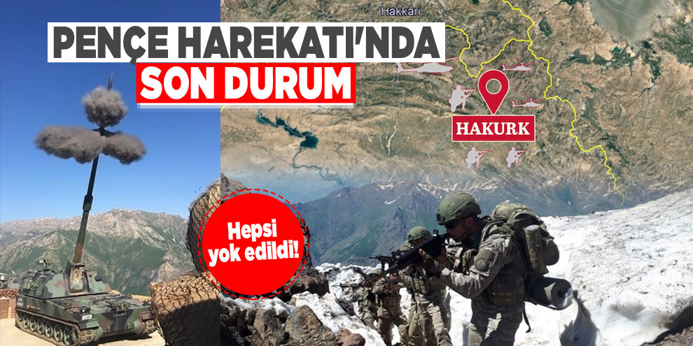 Pençe Harekatı'nda 15 terörist etkisiz hale getirildi
