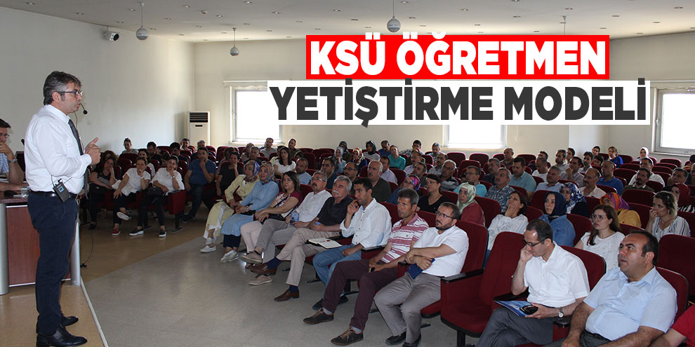 KSÜ Öğretmen Yetiştirme Modeli