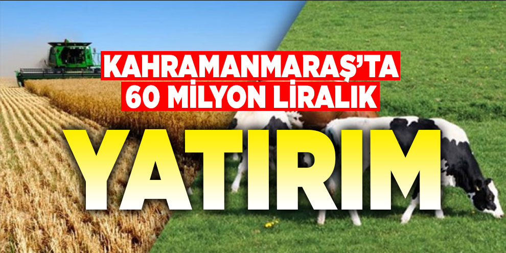 Kahramanmaraş’ta 60 milyon liralık yatırım başvurusu yapıldı
