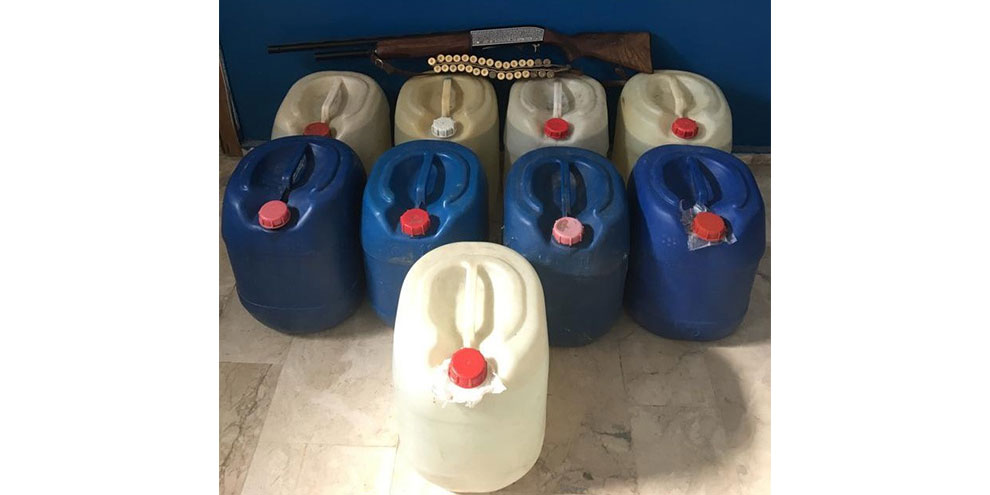 270 litre kaçak alkol ele geçirildi