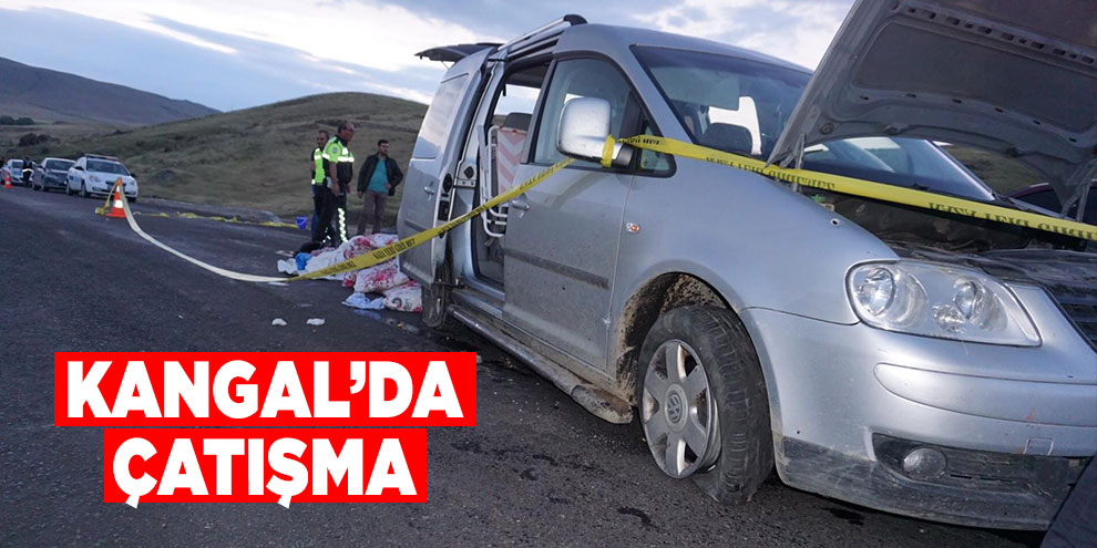 Kangal’da çatışma: 3 yaralı