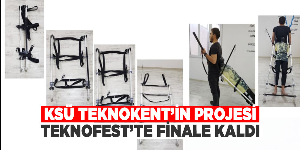 KSÜ Teknokent’in projesi Teknofest’te finale kaldı
