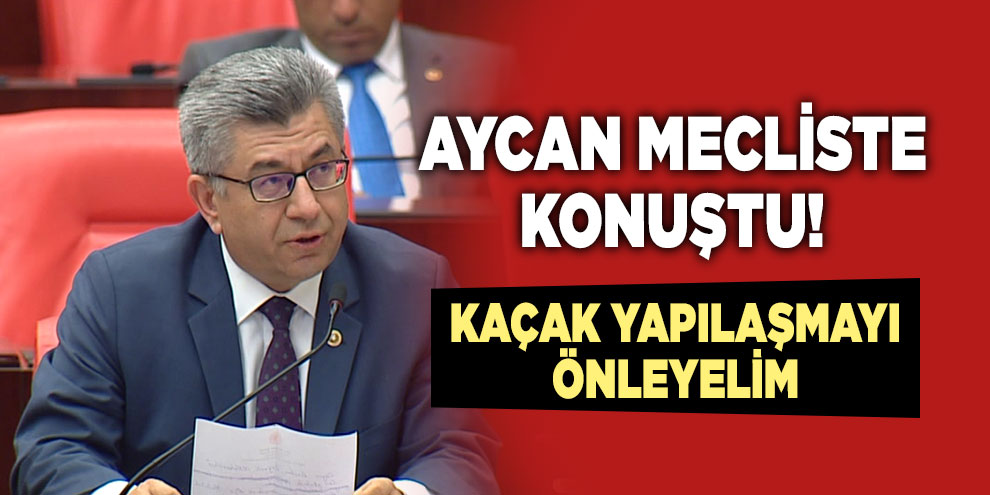 Orman yangınlarını ve ormanlardaki kaçak yapılaşmayı önleyelim