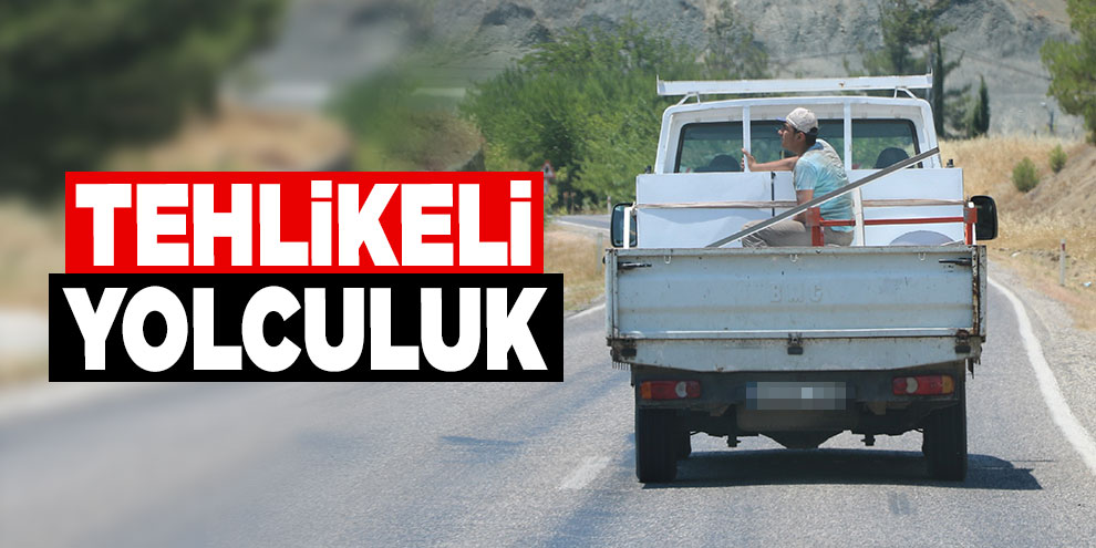 Şehirlerarası yolda tehlikeli yolculuk