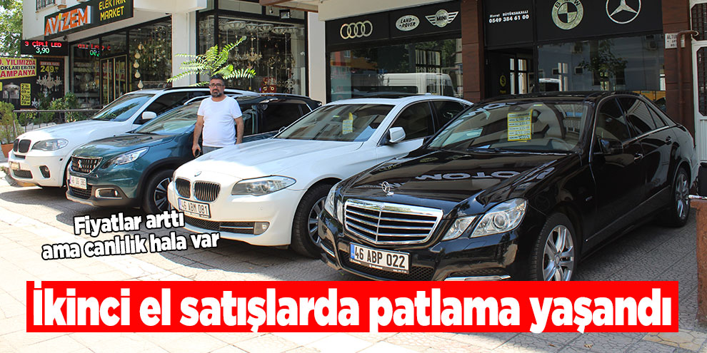 İkinci el satışlarda patlama yaşandı