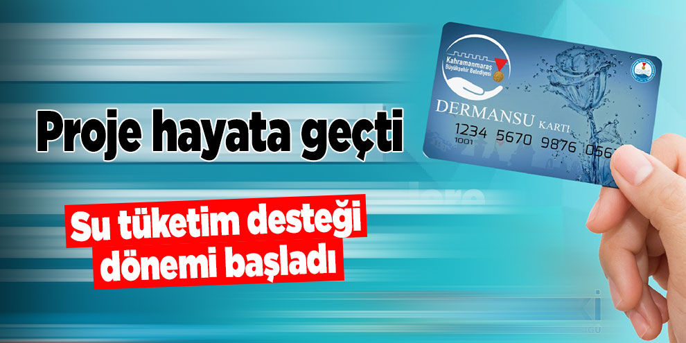 KASKİ’de su tüketim desteği dönemi başladı