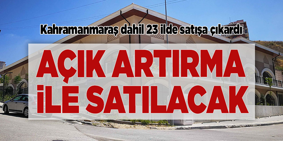 TOKİ 159 iş yeri ile 55 konutu satışa çıkardı