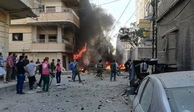 Kamışlı'da büyük patlama!