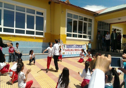 HAREKETLİ ÇOCUKLAR SAĞLIKLI NESİLLER PROGRAMI DEVAM EDİYOR