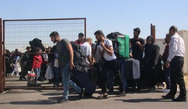 Suriyelilerin kurban bayramı geçişi başladı