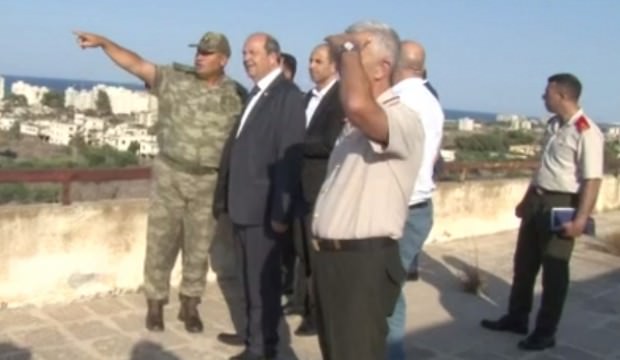 Türk komutanları da yanına alıp... 45 yıl sonra ayak bastılar