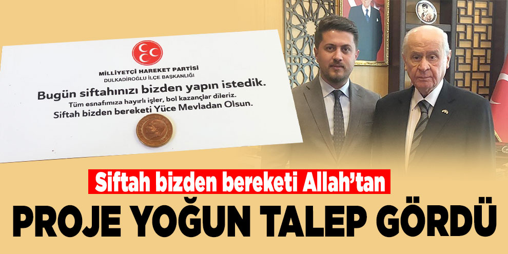 Satıcı; “Sadaka dağıtmıyoruz, gönül kazanıyoruz”