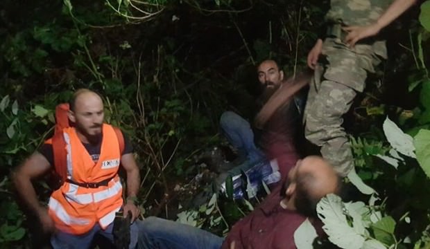 Cezaevinden firar uçurumda sona erdi