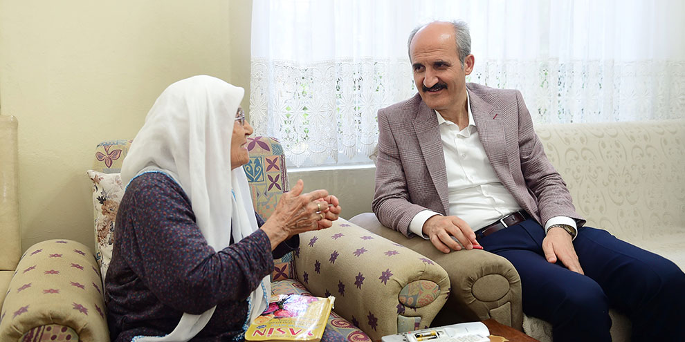 Dulkadiroğlu’ndan Bayram öncesi Şehit ailelerine ziyaret