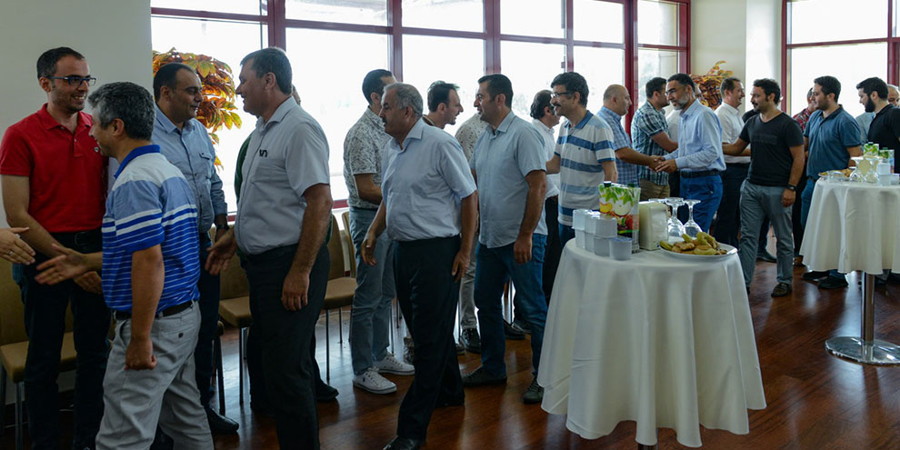 KSÜ Yönetim ve Personeli, bayramlaşma töreninde bir araya geldi