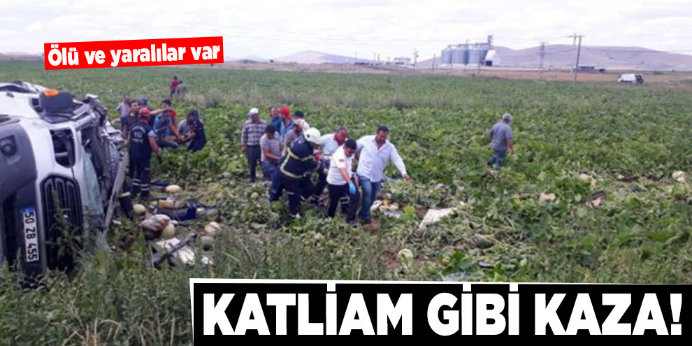Katliam gibi kaza! Ölü ve yaralılar var