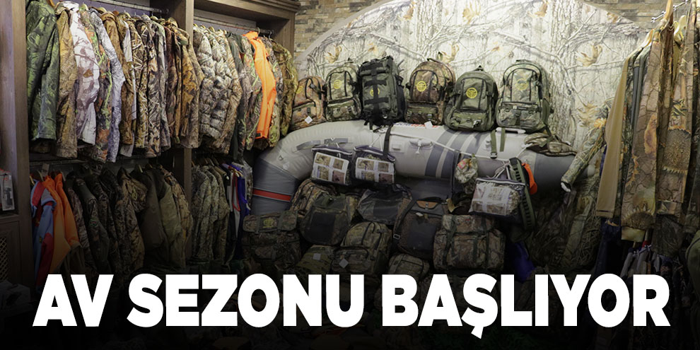 Av sezonu başlıyor