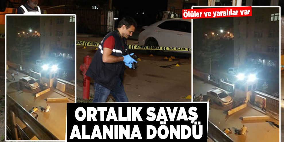 Ortalık savaş alanına döndü: Ölüler ve yaralılar var