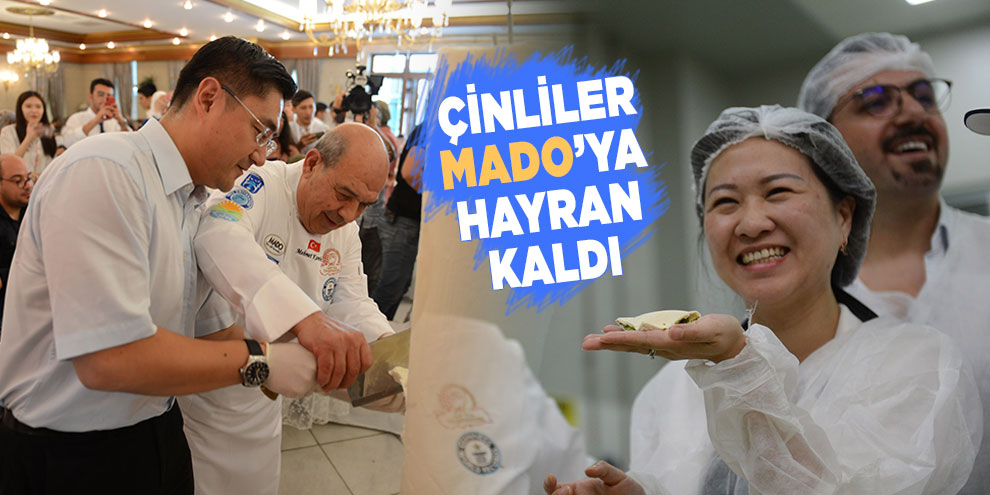 Çinliler MADO’ya hayran kaldı