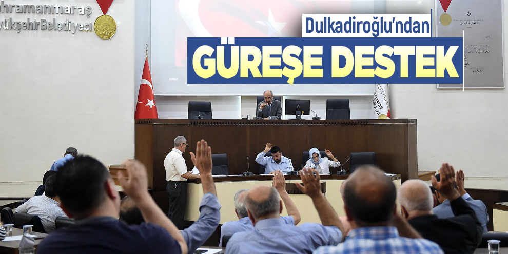 Dulkadiroğlu’ndan güreşe destek