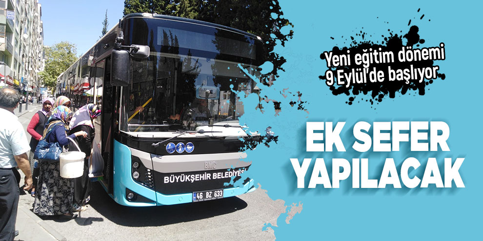 Toplu taşımada sorun yaşanmayacak