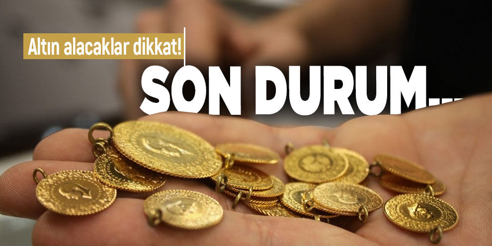 Altın fiyatlarında düşüş