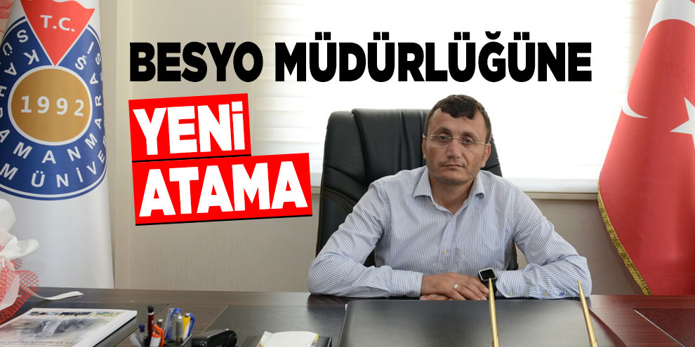 BESYO Müdürlüğüne yeni atama