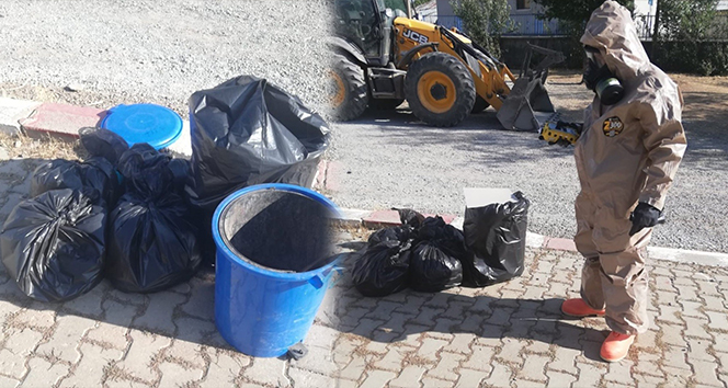 Okulda cıva zehirlenmesiyle ilgili inceleme yapıldı, deney tüpleri muhafaza altına alındı