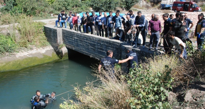 Sulama kanalına düşen işçinin cansız bedenine ulaşıldı