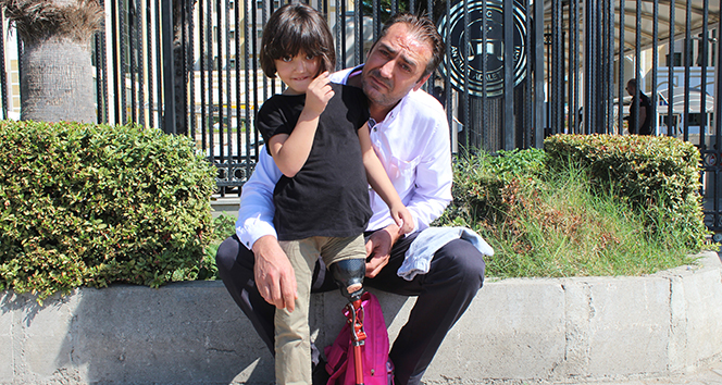 Bacağı kesilen minik Özge için verilen takipsizlik kararına baba isyan etti