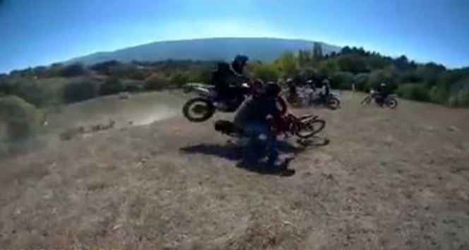 Antrenman yaparken ölümden döndüler